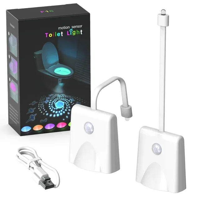 Toilet motion light